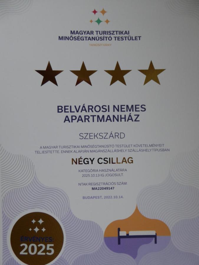 Belvarosi Nemes Apartmanhaz * Szekszard